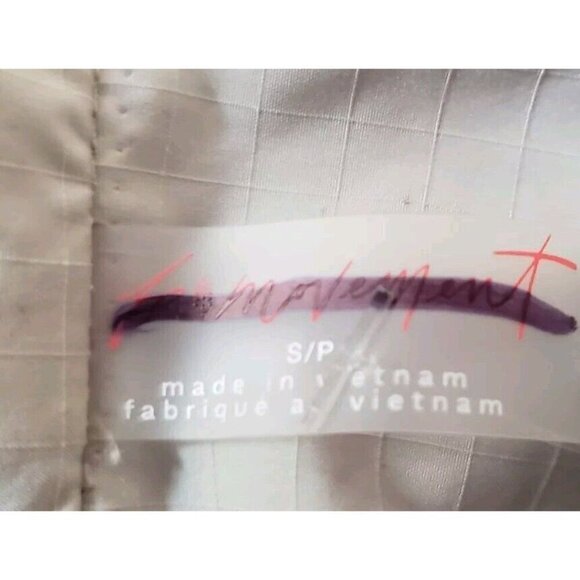 NEW FREE PEOPLE MOVEMENT OFF THE GRID BEIGE VEST SZ SMALL - Picture 12 of 12